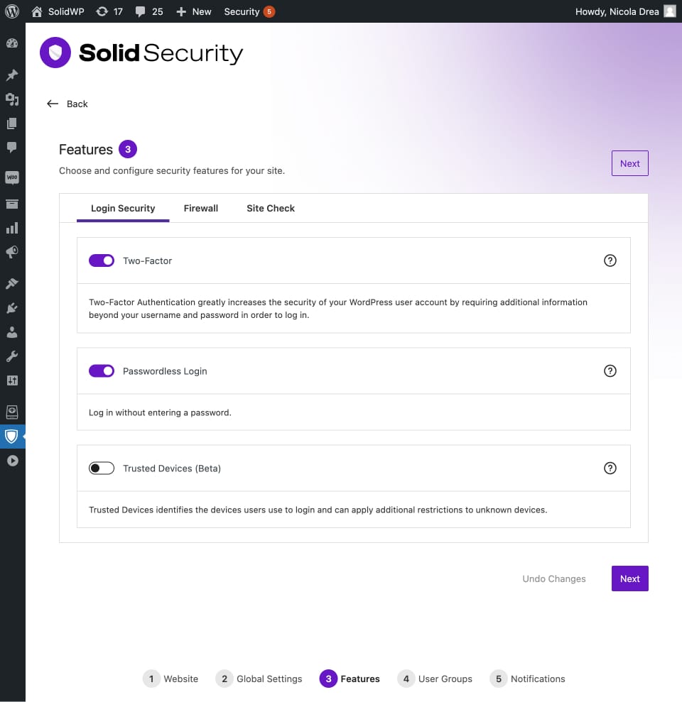 QS • Hướng dẫn dùng plugin Solid Security Pro - Cơ bản