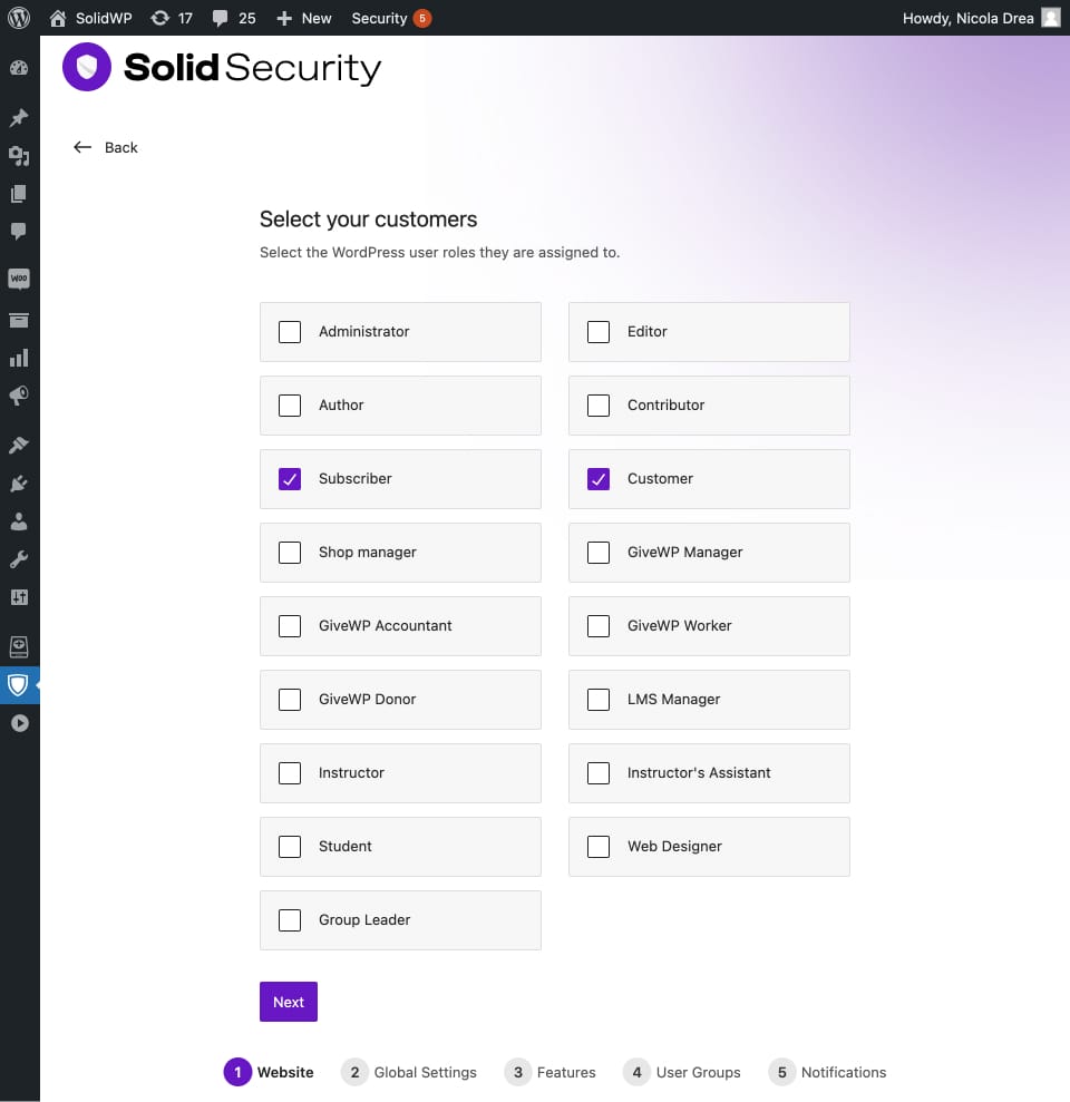 QS • Hướng dẫn sử dụng Plugin Solid Security Pro - Phần cơ bản